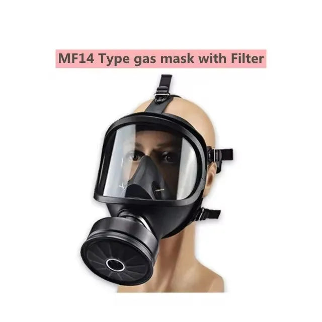 Chemical respirator filter self-priming mask Nuclear pollution protection.