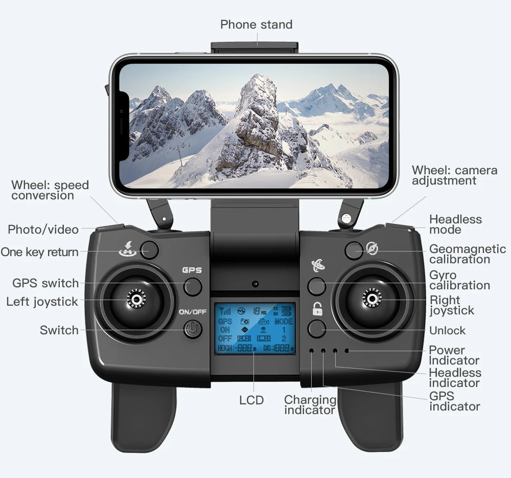 Drone L900 Pro GPS 4K profesional