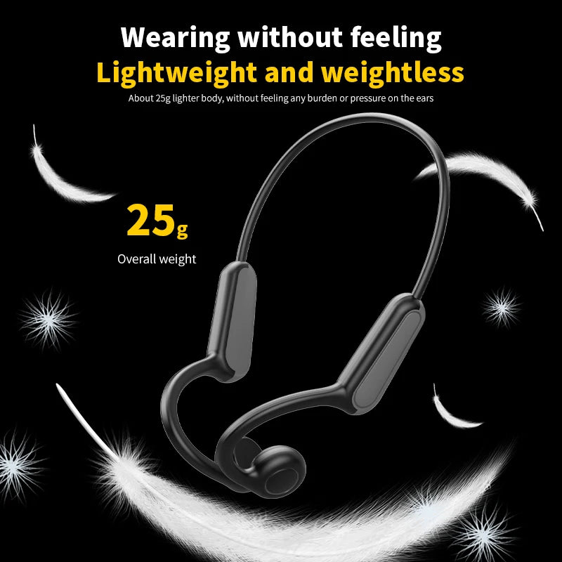 Xiaomi Mijia-auriculares de conducción ósea, inalámbricos por Bluetooth 5,3, deportivos.