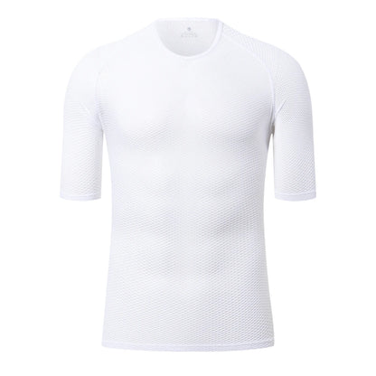HISERWA Cycling Base Layer Men Summer Cycling Undershirt MTB Road Bike Underwear Breathable Quick Dry Mesh Bicycle Cycle Vest