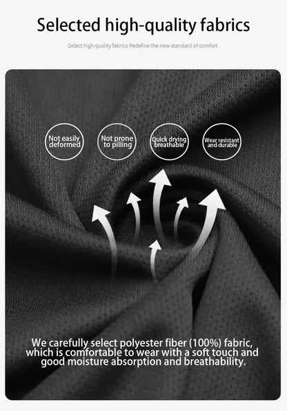 Cycling Sweatshirt Off-Road Cycling Shirt Breathable and Sweat Absorbing Long Sleeves Fashionable Versatile Style Racing Shirt