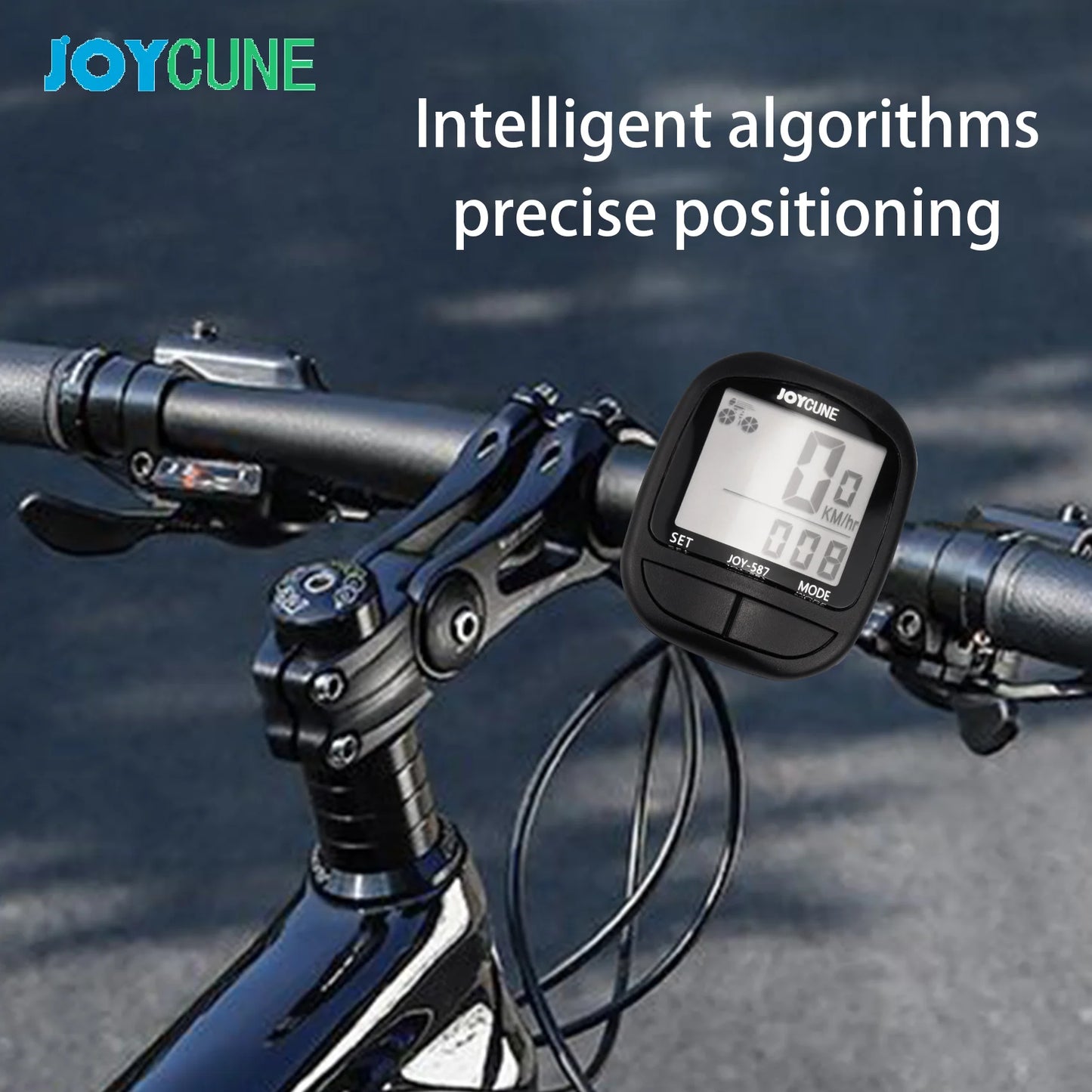 Bike Computer Bicycle Waterproof Wired Speedometer and Odometer Stopwatch Cycle Bike Computer with LED Display for Cycle  Match