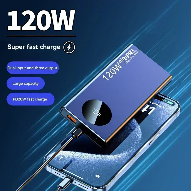 Power Bank - Cargador de batería portátil  externo para todos los teléfonos.