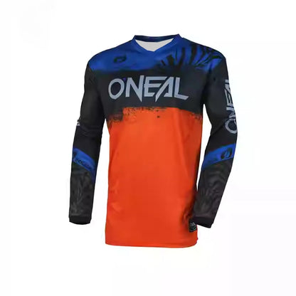 Cycling Sweatshirt Off-Road Cycling Shirt Breathable and Sweat Absorbing Long Sleeves Fashionable Versatile Style Racing Shirt