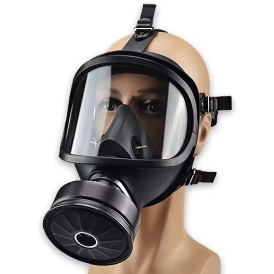 Chemical respirator filter self-priming mask Nuclear pollution protection.