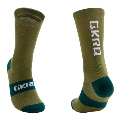 Cycling Socks for Men And Women Breathable Ankle Length Sports Gym Cycling Socks Non Slip Moisture Wicking Cycling Ankle Socks