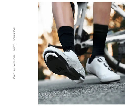 LiXingMing Cycling Shoes Road Bike Men Racing Contest Self-Locking Speed Bicycle Sneakers Women Spd Cleats Cycling Footwear