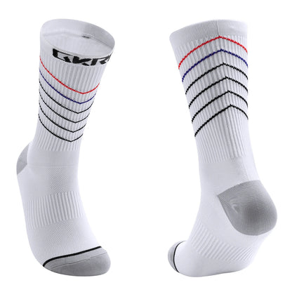 Cycling Socks for Men And Women Breathable Ankle Length Sports Gym Cycling Socks Non Slip Moisture Wicking Cycling Ankle Socks