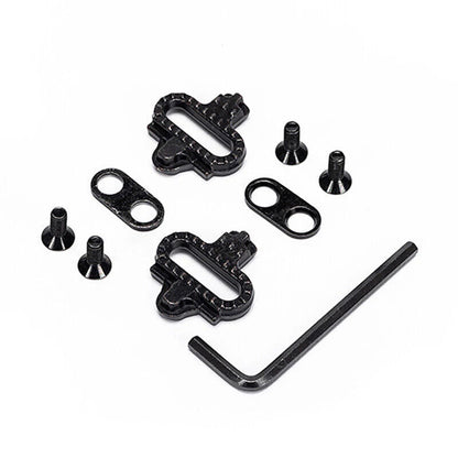 BUCKLOS Pedals MTB Bike Flat Pedal Platform Bearing Dual Function Fit SPD System Aluminum Alloy Mountain Bike Pedal Bicycle Part