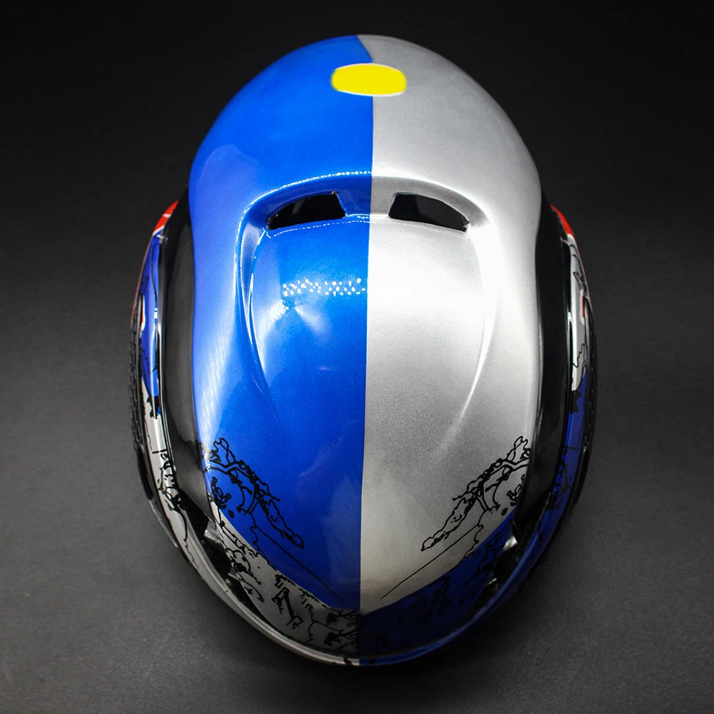Cycling Helmet Aero Bicycle Helmet TT Time Trial Men Women Riding Race Road Bike Helmet Outdoor Sports Safety Cap Casco Ciclismo
