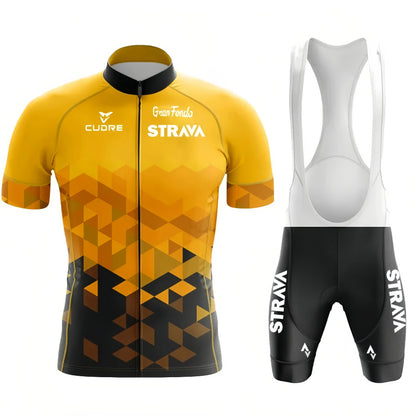 STRAVA Cycling Clothes For Men Cycling Sets Mountain Bike Clothes Man Summer Cycling Suit Cycling Pants Cycling Shirt Equipment