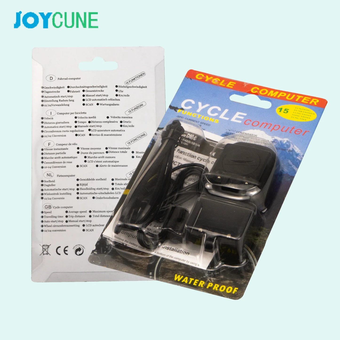 Bike Computer Bicycle Waterproof Wired Speedometer and Odometer Stopwatch Cycle Bike Computer with LED Display for Cycle  Match