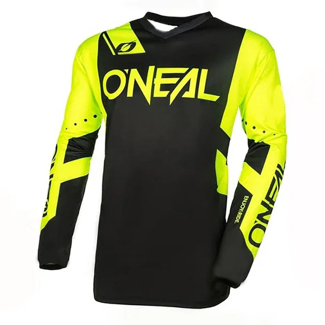 Cycling Sweatshirt Off-Road Cycling Shirt Breathable and Sweat Absorbing Long Sleeves Fashionable Versatile Style Racing Shirt