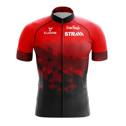STRAVA Cycling Clothes For Men Cycling Sets Mountain Bike Clothes Man Summer Cycling Suit Cycling Pants Cycling Shirt Equipment