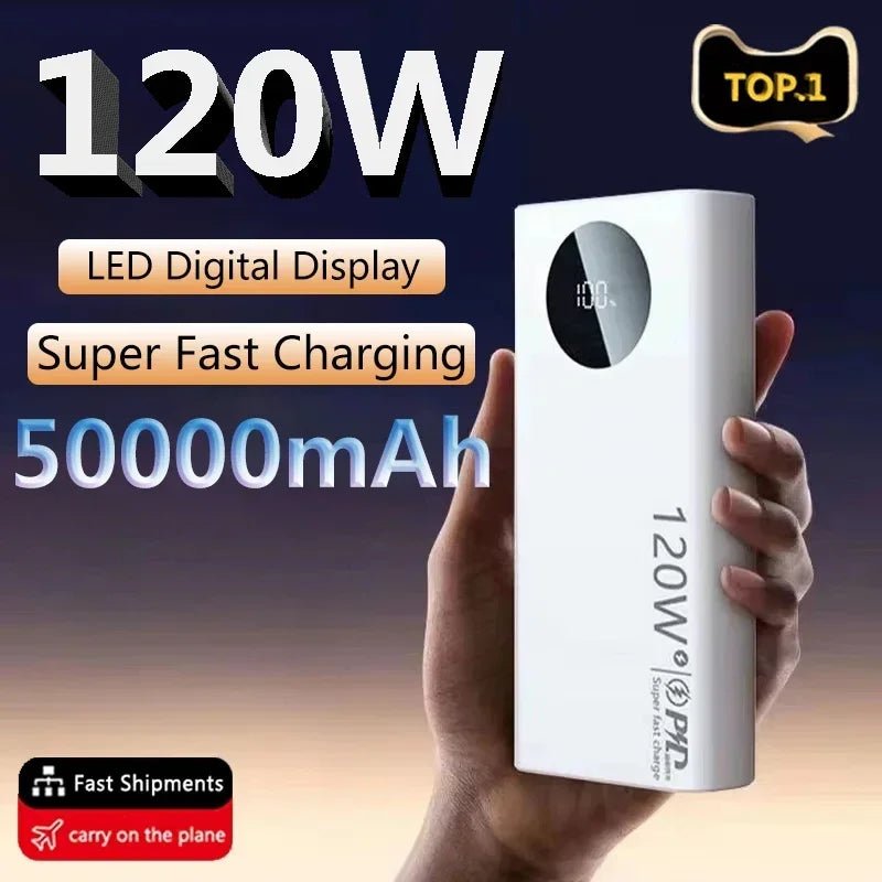 Power Bank - Cargador de batería portátil  externo para todos los teléfonos.