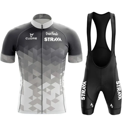 STRAVA Cycling Clothes For Men Cycling Sets Mountain Bike Clothes Man Summer Cycling Suit Cycling Pants Cycling Shirt Equipment