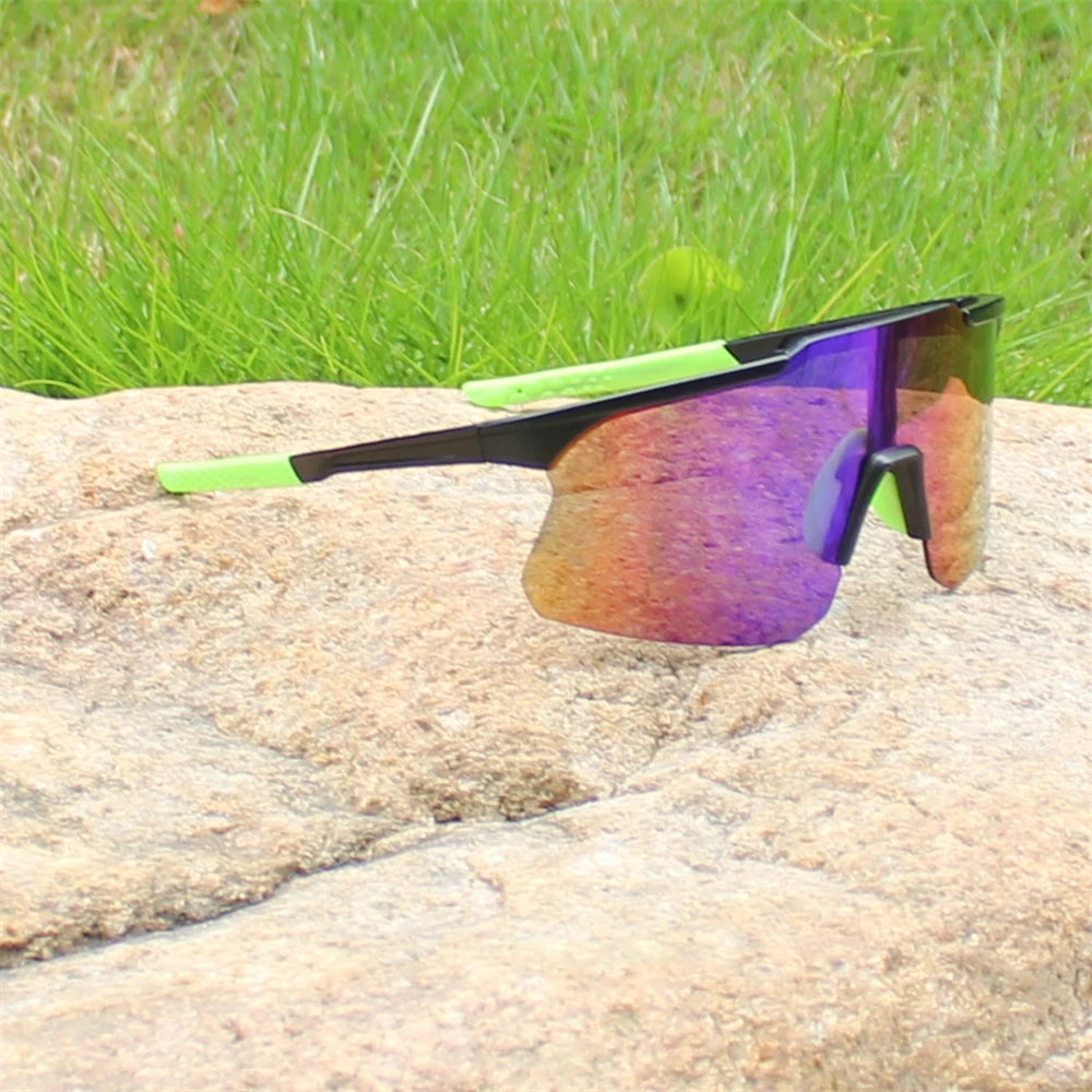 Cycling Glasses Sport  Sunglasses for Men Women Riding Lens Outdoor Sunglasses Bike Glasses Bicycle Windproof Eyewear Goggles