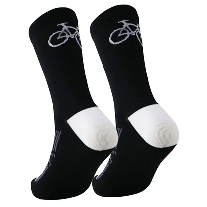 Cycling Socks MTB bike Socks Breathable Quick-Drying Stretch Road Bicycle Socks Outdoor Sports Racing Running Cycling Socks
